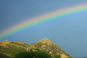 Rainbow scene Rainbow scene