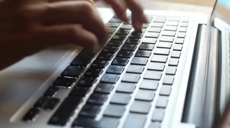 Typing on laptop Typing on laptop