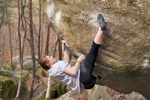 Bouldering in Fontainbleau Bouldering in Fontainbleau