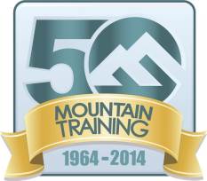 Mountain Training`s 50th Anniversary Logo Mountain Training`s 50th Anniversary Logo